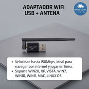 Adaptador WIFI USB + Antena 🌐 - Img 56202871