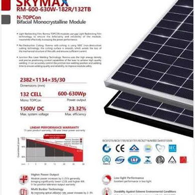 paneles solares de 450 w 500w, 550.w , 600 w ,620 q y 630.w - 3/3
