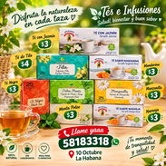 Infusiones Tés, Tilo 4 USD cada cajita los demás 3 USD leer la descripción. - Img 57712117