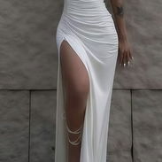 Vestido blanco nuevo talla S - Img 55881508