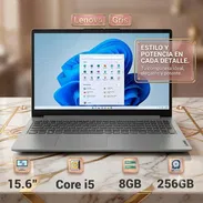 Laptop Lenovo IdeaPad 1 15.6" FHD Intel Core i5-1335U, 8GB RAM - 256GB SSD Más Base Enfriadora - Gris.  💻 Lenovo IdeaPa - Img 57698891