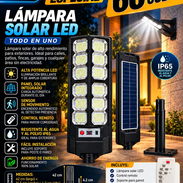 Lampara LED Solar/Matanza - Img 57892984