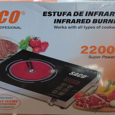 Fogón infrarrojo de 2200 W - Img 118773697