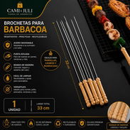Palos para brochetas 🍢 Miden 33cm - Img 55783438
