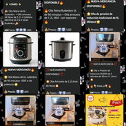 Olla Reina, arrocera, olla electrica, cocina de gas, cafetera electrica, microondas, sandwichera, ventilador recargable. - Img 54823535