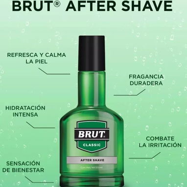 LOCION AFTER SHAVE BRUT CLASSIC PARA DESPUES DE AFEITAR 100ML - Img 82025200