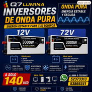 Inversores de 12V / 72V - Img 56890145