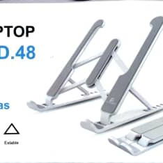 Soporte de laptop regulable para proteger la postura frente a la laptop y refrescarla - 2/2