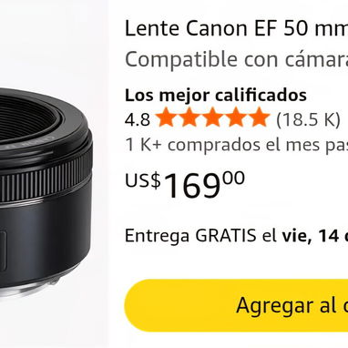 📸 cámara CANON 6D  _ 24 -105 MM f\4 FULL FRAME - Img 127391397