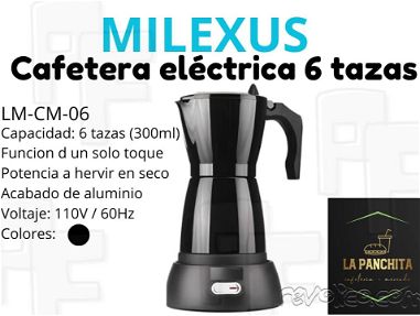 Cafetera electrica Milexus de 6 tazas nueva - Img main-image-45718006