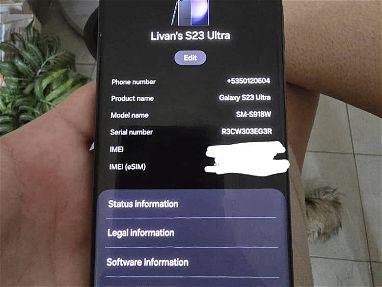 Vendo o Cambio Samsung S23 Ultra - Img main-image