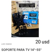 Soporte giratorio para TV de 14"-55" - Img 57272616