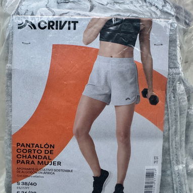 Short deportivo mujer marca cravit talla M - Img 123324171