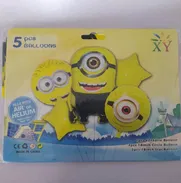 Set de Globos de 5 Piezas - Temática Minion Description Precio: 2.83 USD - Img 49883354