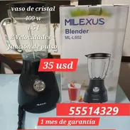 LICUADORA VASO DE VIDRIO MILEXUS (ML-L602), ENTREGA DE FACTURA. VARIEDAD DE ELECTRODOMÉSTICOS, CELULARES, ETC - Img 53162410
