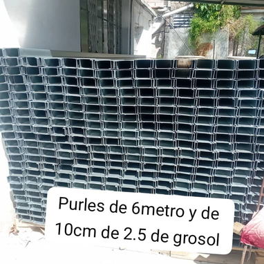 Oferta en rebaja tejas de 385×1.05en 11 mil., perfiles cuadrados ,garbanizados de 6 mt., angulares de 3y 6 mt., etcétera - Img 121378050