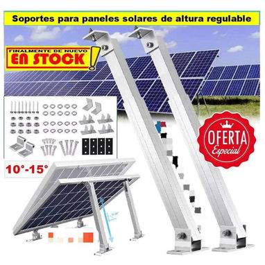 ☀️⚡Variedad de Paneles Solares de 450W a 625W  , cables fotovoltaicos y estructuras⚡☀️Transporte gratis‼️ Garantía‼️ - 8/9