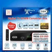 Cajita de Tv HD con antena para interior - Img 56552955