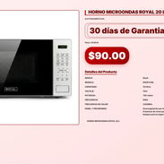 HORNO MICROONDAS ROYAL 20 L . - Img 57102453