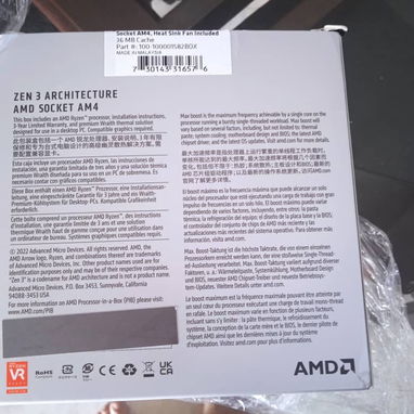 Procesador AMD Ryzen 7 5800XT y Fuente de Poder Modular - 2/3