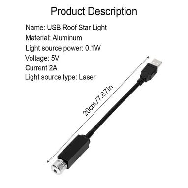 📞53884600.🎇 Lámpara Proyector USB🎇 Mensajería disponible.🚴 - Img 120488544