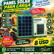 Panel Solar portátil - Img 58457153