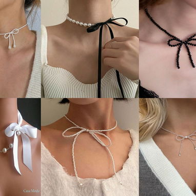 Collares de perlas para fiestas, bodas y novias, ocasión especial - Img 124769609