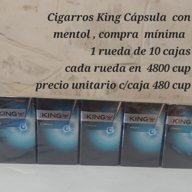 CIGARROS Rothmans y King Cápsula mentolado - Img 120559003