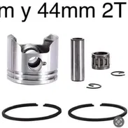 7usd Kit completo nuevo en caja de piston corto a 44mm aros y pasador 12mm para chapeadoras sierra riga etc - Img 52634531