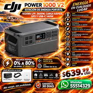 DJI Power 1000 V2 Estación de Energía Portátil 1024Wh LFP, 2600W, Carga Rápida, UPS y USB-C 140W, Nueva en su Caja - Img 57691729