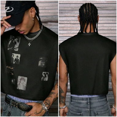 Variedad de ropa de hombre de la última moda. - Img 123655669