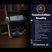 Contadora de Billetes Bravo King Precio: 110 usd💵 1 mes de garantía 🕒 Factura a su nombre 📝 Transporte incluido e - Img 55369242