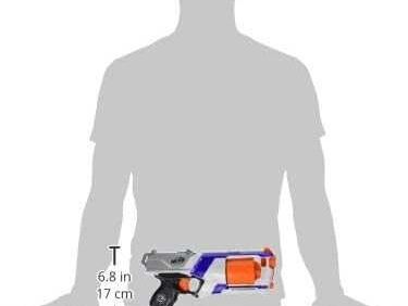 ⭐️JUGUETE Lanza Dardos⭐ Nerf N-Strike Elite Strongarm Pistola, Ráfaga, 27m, 6x Dardos. SELLADO!☎️53356088 - Img 65475877