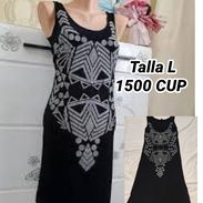 vestido negro y plateado - Img 57073222