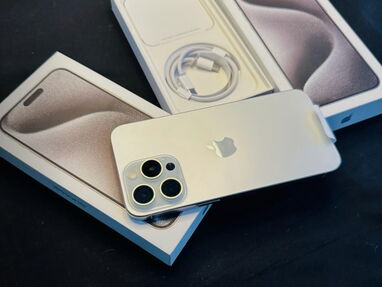 iPhone 15 Pro Max White Titanium nuevo en caja !!! - Img 64509410