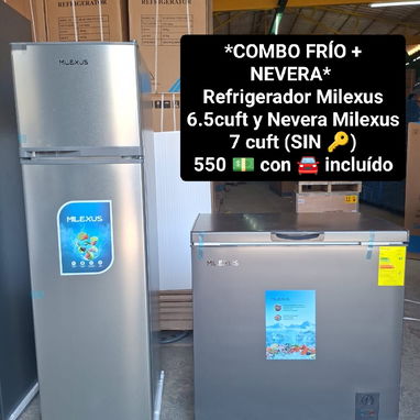 COMBOS DE REFRIGERADORES Y NEVERAS - Img 123541096