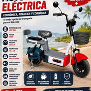 Moto Ciclo o bicicleta electrica en muy buen precio. Tenemos variedad de colores - Img 55862547