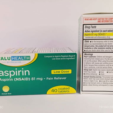 Acetaminofén, Ibuprofeno, Naproxeno, Aspirina, Excedrin, Advil, Paracetamol - Img 119755234