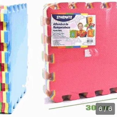 Vendo cuna, bañadera inflable y alfombras para bebe - Img 122372364
