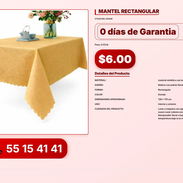 MANTEL RECTANGULAR VPT-0187 - Img 56216161