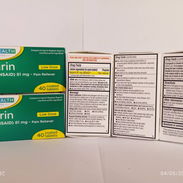 Aspirina 81mg 40 tabletas - Img 55727149