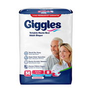 Almohadillas Sanitarias GIGGLES Fuerte 8 unidades - Img 57731942