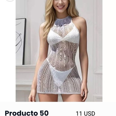 🏖️ Vestidos, mallas y pañuelos de playa_ importadas desde USA - Img 123272960