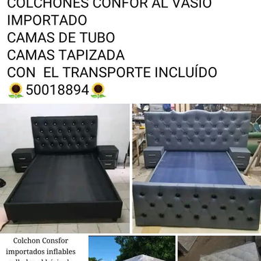 Se vende colchones de espuma de 8 pulgadas importados. - Img 122296834