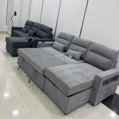 Sofá cama en L inportado de lujo - Img 117496119