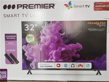 Smart TV marca Premier de 32" en 400 USD - Img main-image