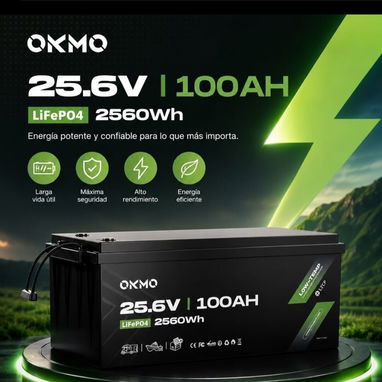 Baterías de 12v, 12.8v, 24v y 25.6v de 100ah y 200ah, variedad de modelos (para inversores y sistemas solares) - 6/10