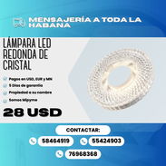 💡 LÁMPARA LED REDONDA DE CRISTAL 💰 Precio: 28 USD 🛡️ Garantía: 5 días - Img 57077901