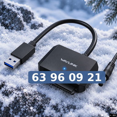 adaptador sata para usb 3.0 alimentado - 2/3