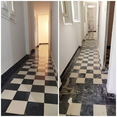 Pulido de pisos Restauración de superficies. Brigada especializada. Resultados óptimos en cada trabajo - Img 122164937